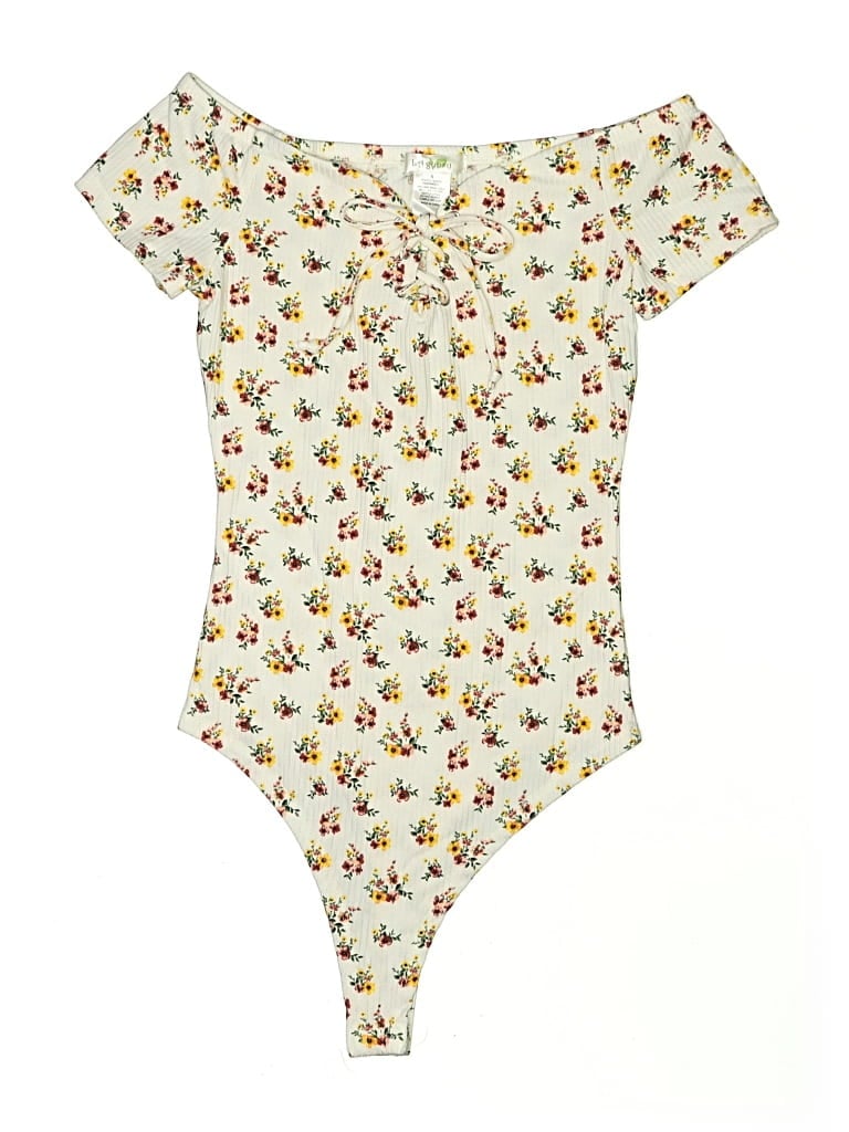 Pre-owned La Gypsy Bodysuit In White