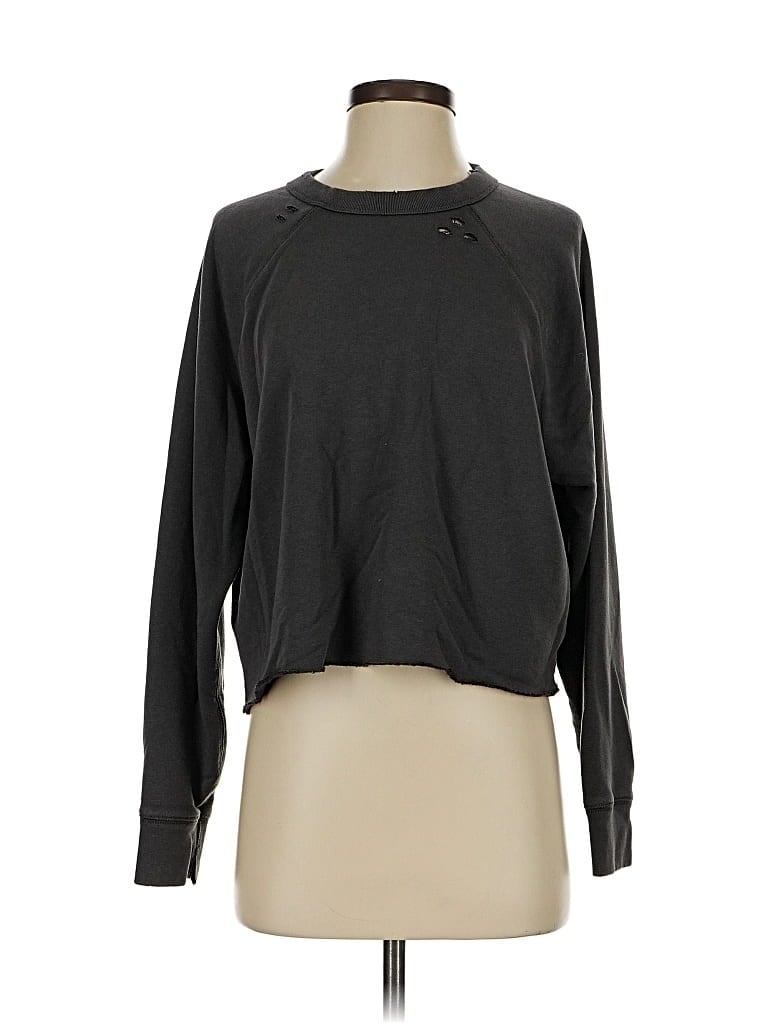 Pre-owned Aerie Sweatshirt In Gray