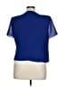 Danny & Nicole 100% Polyester Blue Blazer Size 16 - photo 2
