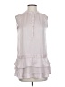 Banana Republic 100% Polyester Ivory Sleeveless Blouse Size XS - photo 1