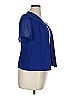 Danny & Nicole 100% Polyester Blue Blazer Size 16 - photo 4