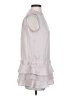 Banana Republic 100% Polyester Ivory Sleeveless Blouse Size XS - photo 4