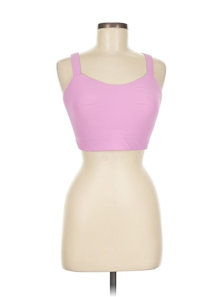 Pre-owned Lululemon Athletica Sports Bra In Purple