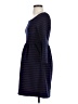 Maeve Stripes Blue Casual Dress Size 2 - photo 5