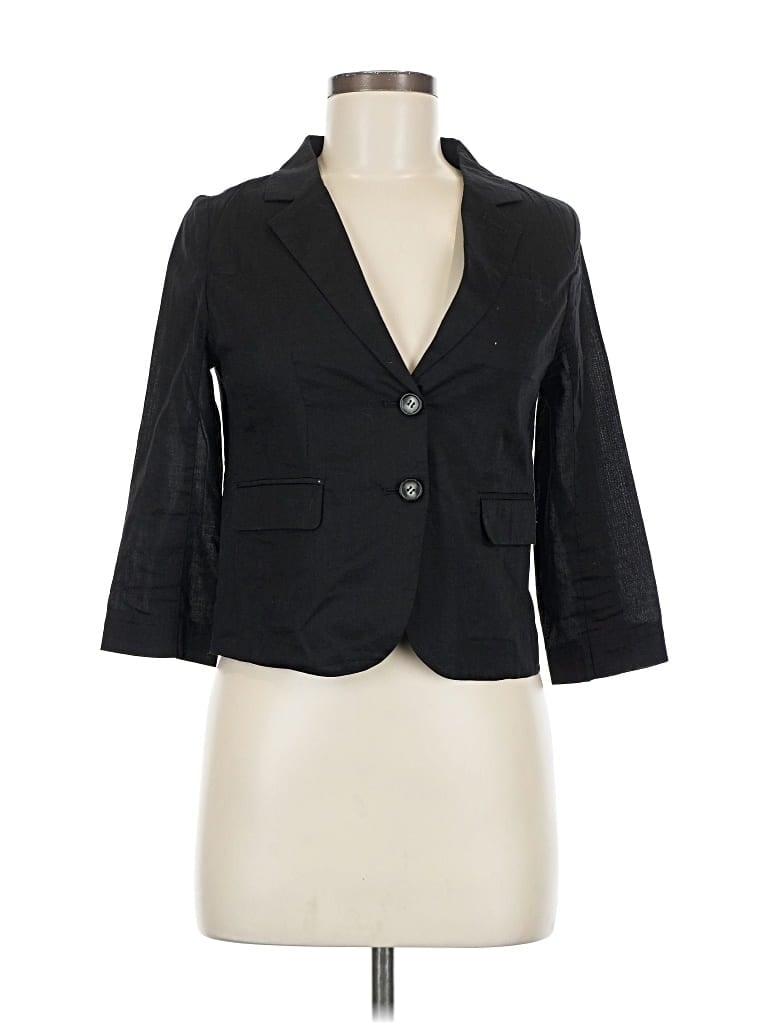 Pre-owned Unbranded Blazer Jacket In Black