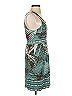 BCBGMAXAZRIA Print Teal Casual Dress Size XS - photo 4