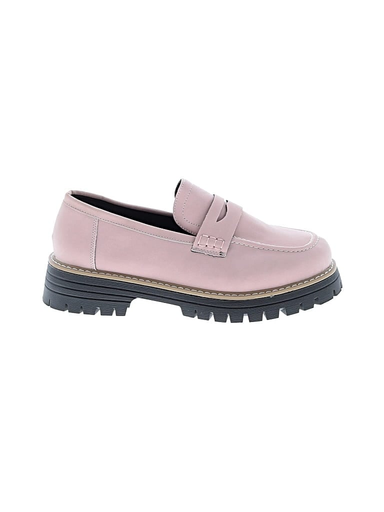 Pre-owned Unbranded Flats In Pink