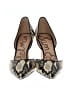 Sam Edelman Animal Print Ivory Black Heels Size 6 1/2 - photo 2
