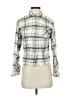 Rag & Bone Plaid Green Long Sleeve Blouse Size XS - photo 1