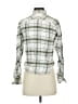 Rag & Bone Plaid Green Long Sleeve Blouse Size XS - photo 2