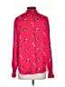 Ann Taylor Pink Long Sleeve Blouse Size XS - photo 2