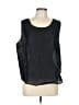 Caribe Black Sleeveless Blouse Size L - photo 1