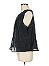 Caribe Black Sleeveless Blouse Size L - photo 5