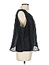 Caribe Black Sleeveless Blouse Size L - photo 4
