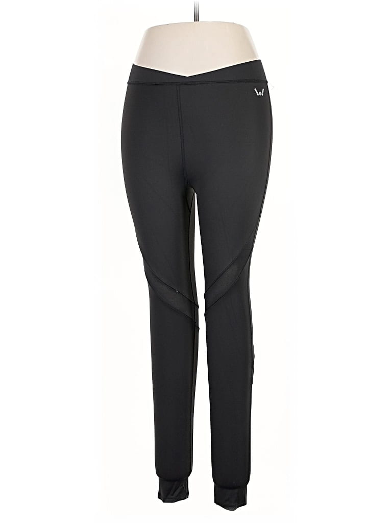 Pre-owned Assorted Brands Active Pants In Black
