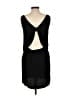 Sandro 100% Viscose Solid Black Casual Dress Size Lg (3) - photo 2