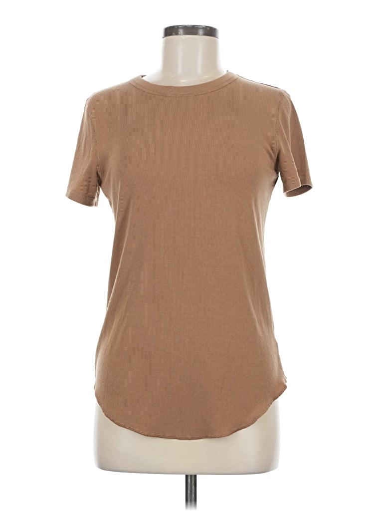 Pre-owned Roolee Short Sleeve T-shirt In Brown