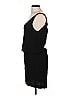 Sandro 100% Viscose Solid Black Casual Dress Size Lg (3) - photo 5