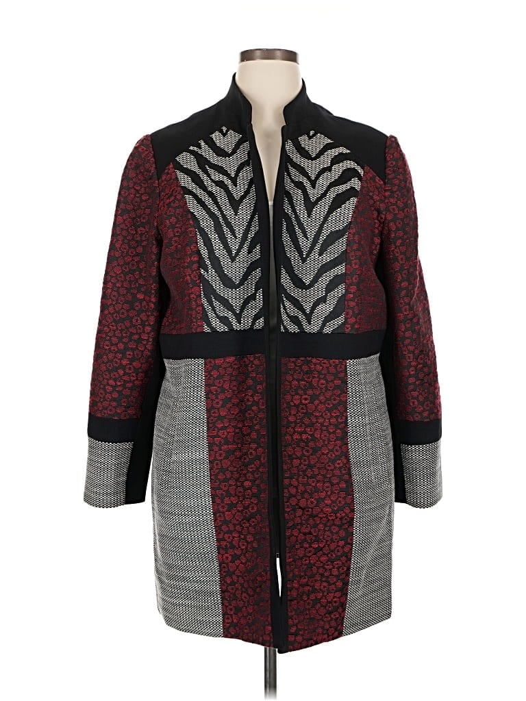 Pre-owned Chico's Coat In Red