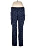 209 West Print Blue Casual Pants Size L - photo 1