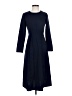 Roeyshouse Solid Blue Casual Dress Size S - photo 1
