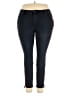 ELOQUII Color Block Blue Jeans Size 18 - photo 1
