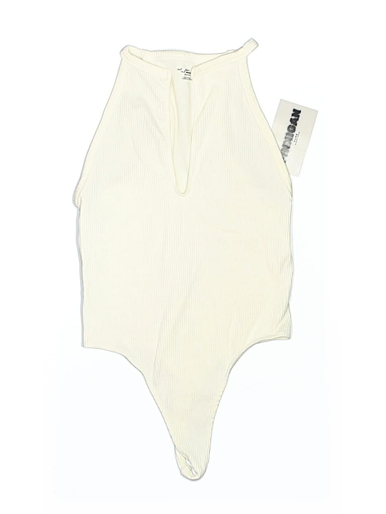 Pre-owned Out From Under Bodysuit In Ivory