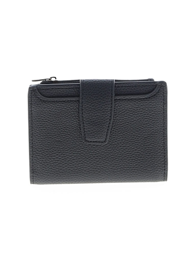 Pre-owned Unbranded Leather Wallet In Black