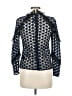 Self-Portrait 100% Polyester Blue Long Sleeve Top Size 0 - photo 2