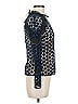 Self-Portrait 100% Polyester Blue Long Sleeve Top Size 0 - photo 4