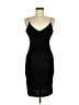 Crystal Sky Solid Black Cocktail Dress Size M - photo 1