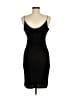 Crystal Sky Solid Black Cocktail Dress Size M - photo 2