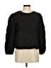 Gallery 100% Polyester Black Long Sleeve Blouse Size UK 10 / US 6 - photo 1