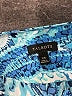 Talbots 100% Polyester Paisley Blue 3/4 Sleeve Blouse Size XS - photo 7