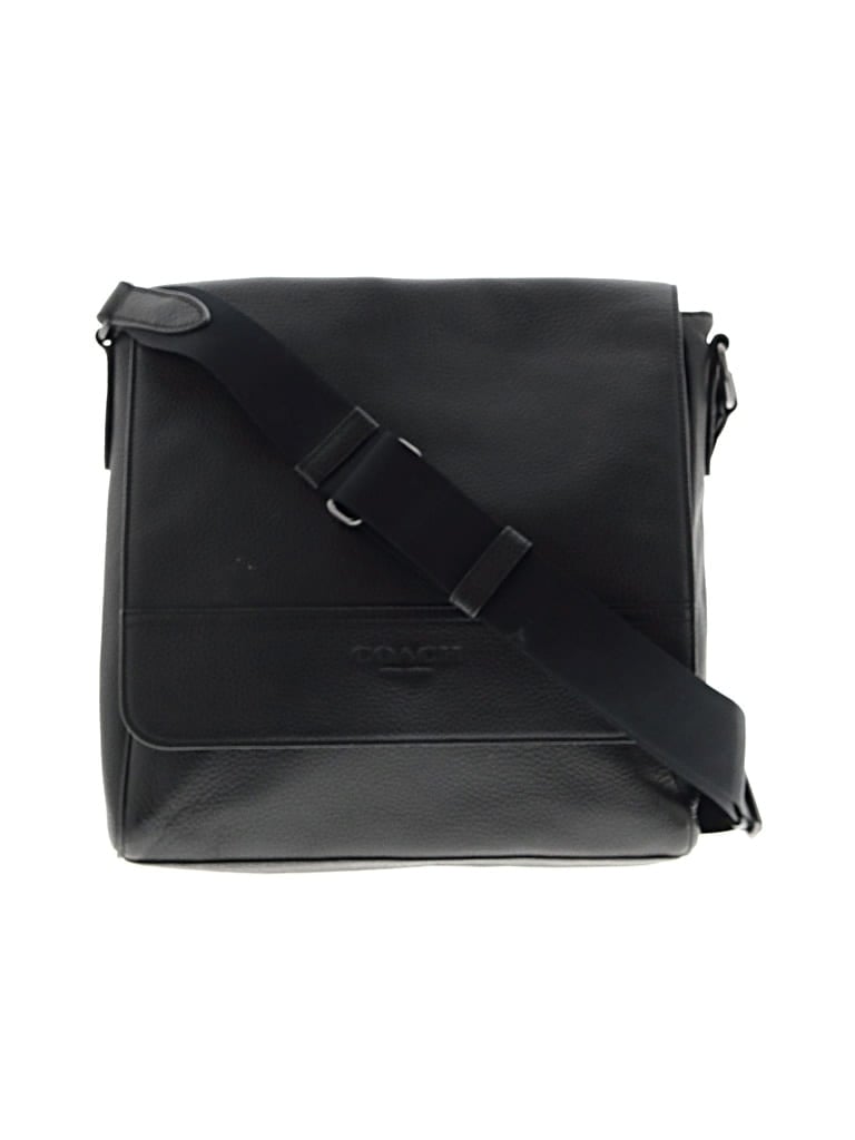 Pre-owned Coach Factory Leather Crossbody Bag In Black