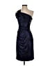 David Meister Blue Cocktail Dress Size 2 - photo 1