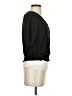 TeXTURE & THREAD Madewell Black 3/4 Sleeve Blouse Size XS - photo 4