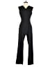 Tahari by ASL Solid Black Jumpsuit Size 4 (petite) - photo 1