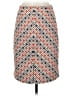 Hutch 100% Polyester Tweed Orange Casual Skirt Size 2 - photo 2