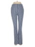 Zara Checkered-gingham Blue Casual Pants Size M - photo 1
