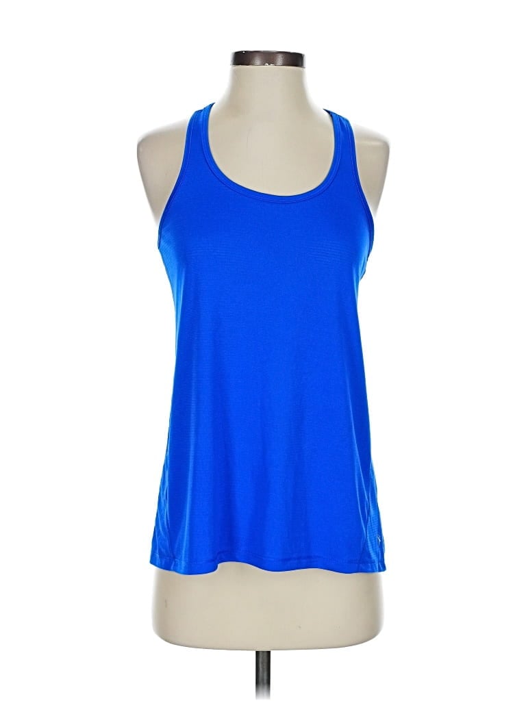Pre-owned Danskin Now Active Tank Top In Blue