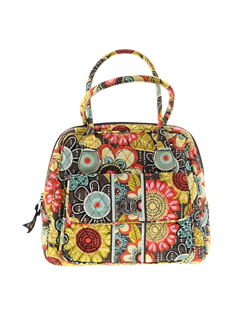 Pre-owned Vera Bradley Shoulder Bag In Green