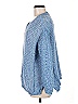 525 America Tweed Blue Pullover Sweater Size M - photo 5