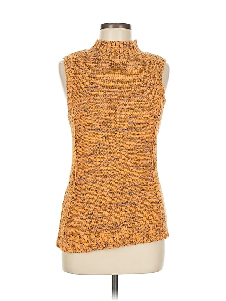 Pre-owned Nine West Sweater Vest In Orange