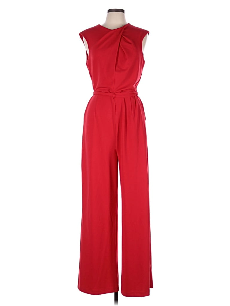 Pre-owned Tahari By Asl Jumpsuit In Red
