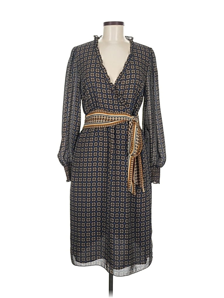 Pre-owned Max Studio Casual Dress In Gray