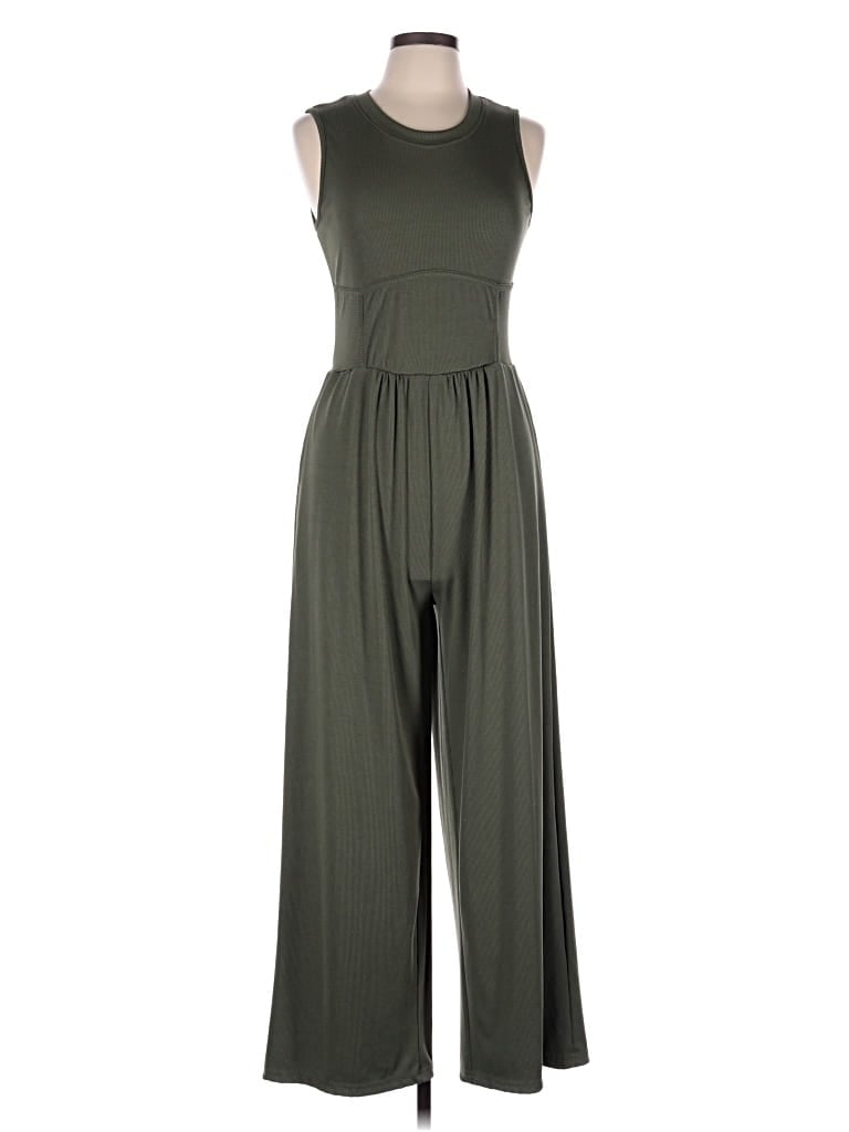 Pre-owned Unbranded Jumpsuit In Green