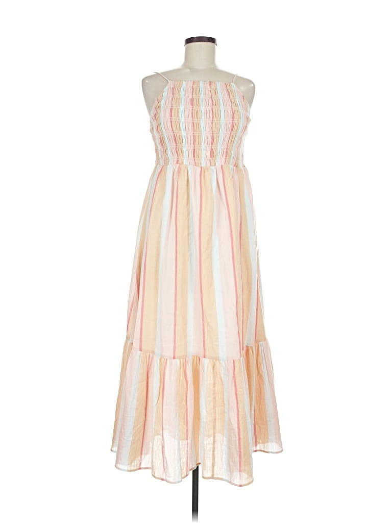 Pre-owned Z Supply Casual Dress In White