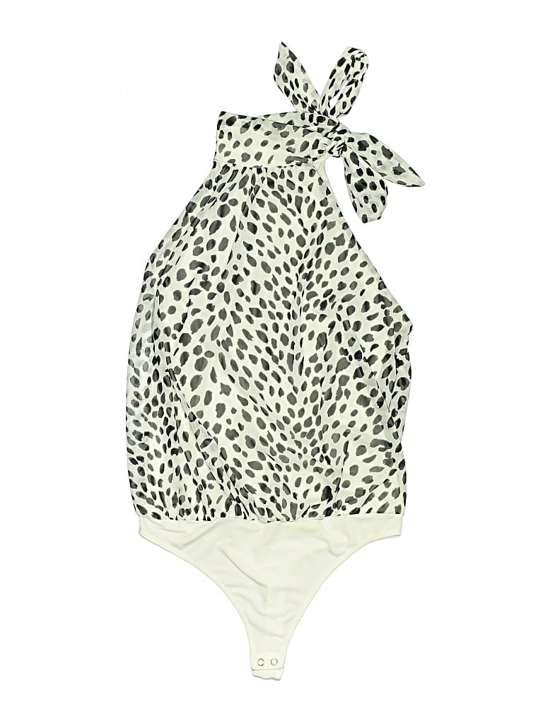 Pre-owned Express Bodysuit In White