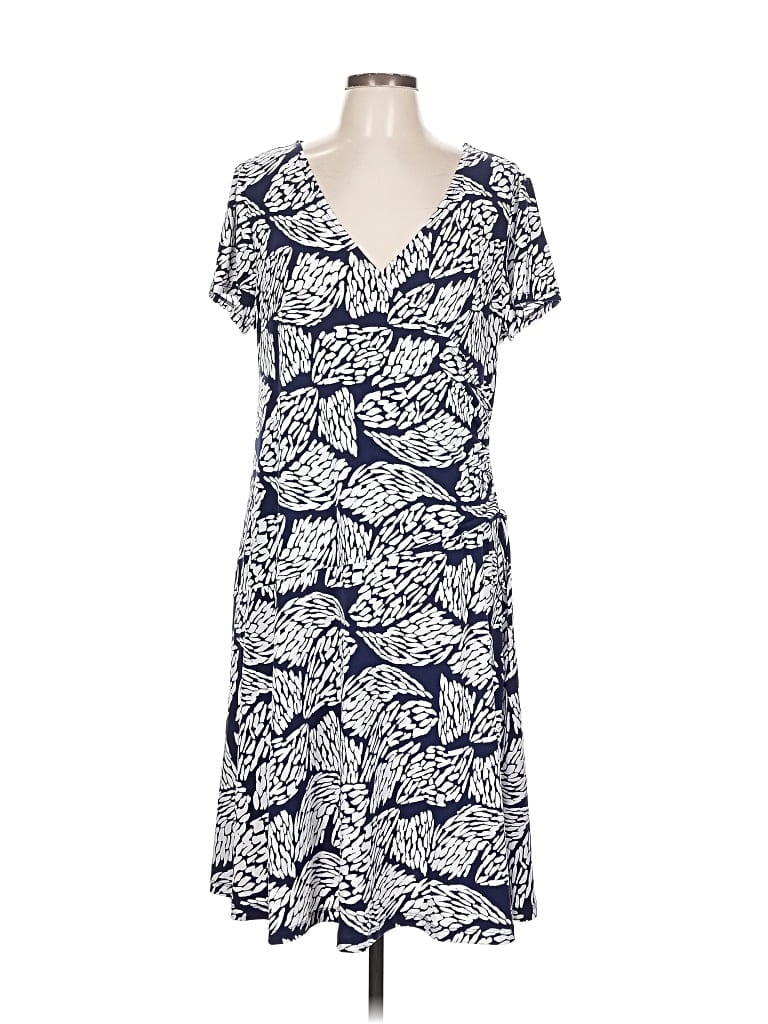 Pre-owned Jm Collection Casual Dress In Blue